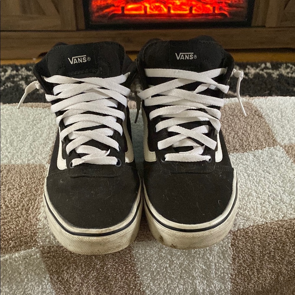Vans Classic Black and White High-Tops